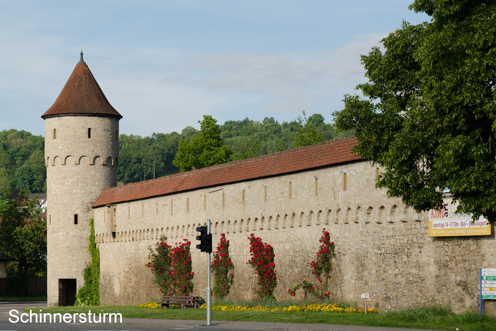 Stadtbefestigung Möckmühl im Landkreis Heilbronn