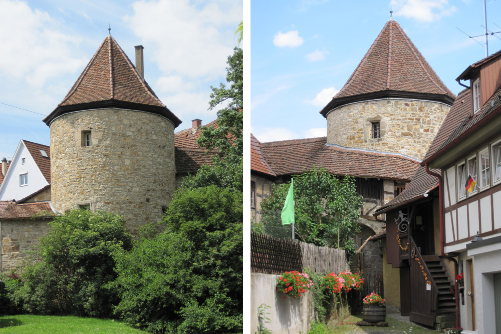 Stadtbefestigung Nürtingen im Landkreis Esslingen