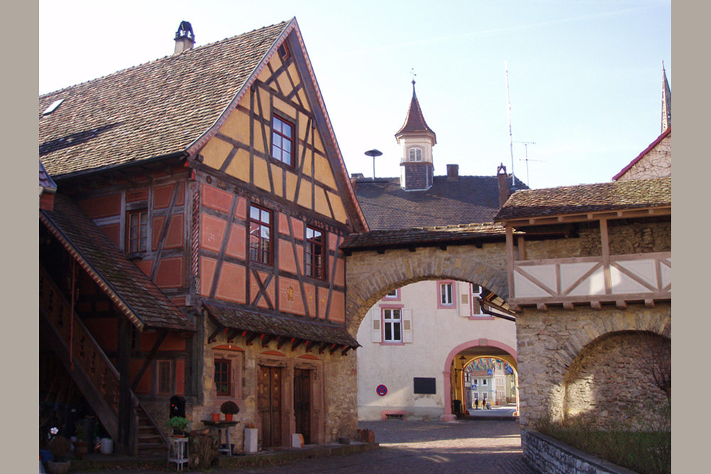 Stadtbefestigung Obergrombach im Landkreis Karlsruhe