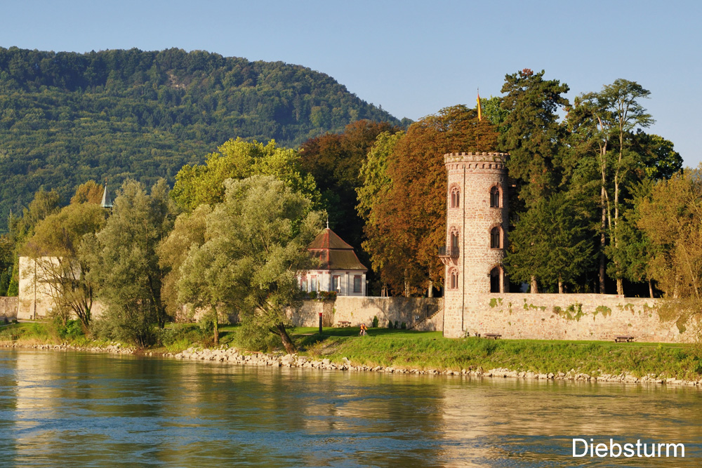 Stadtbefestigung Säckingen im Landkreis Waldshut