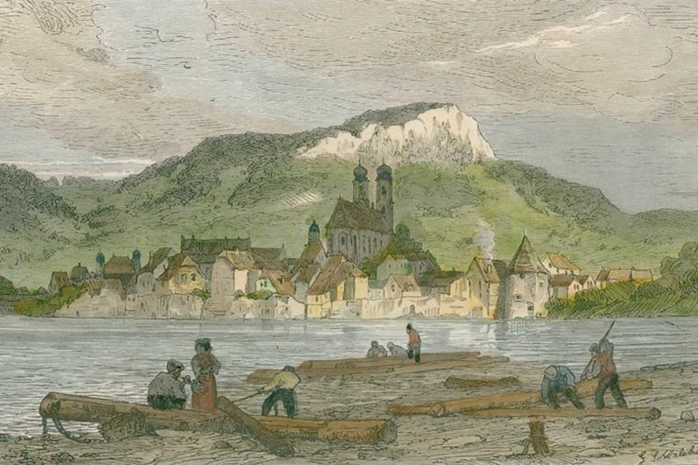 Stadtbefestigung Säckingen im Landkreis Waldshut