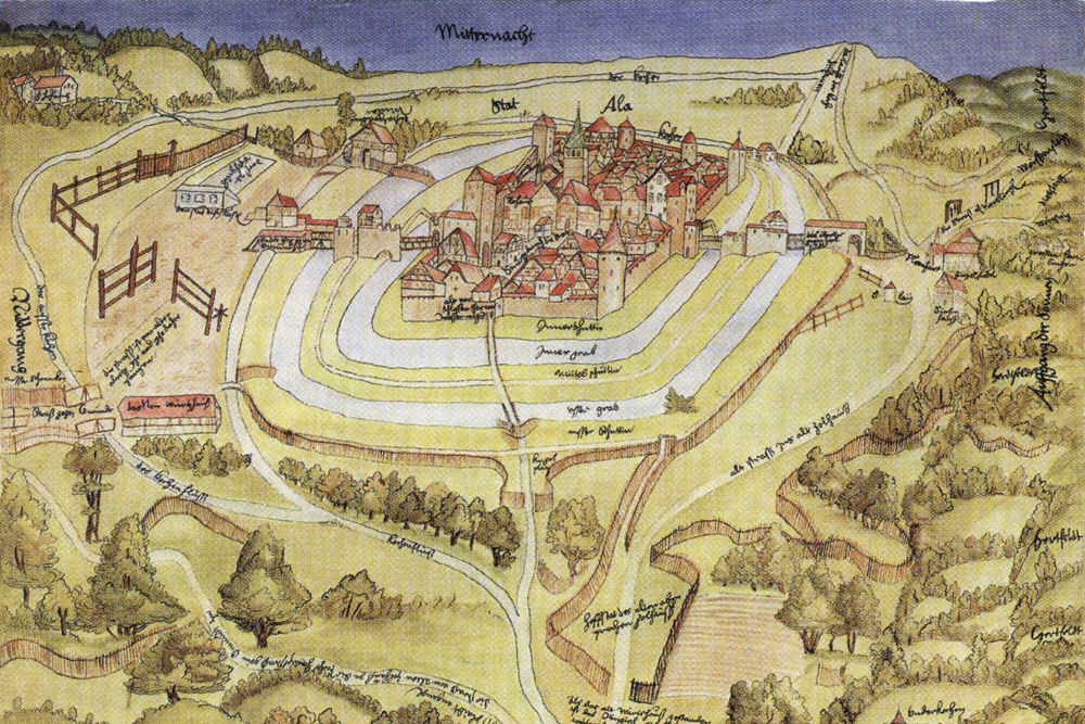 Stadtbefestigung Aalen im Ostalbkreis