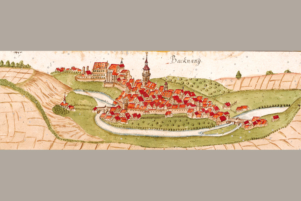 Stadtbefestigung Backnang im Rems-Murr-Kreis