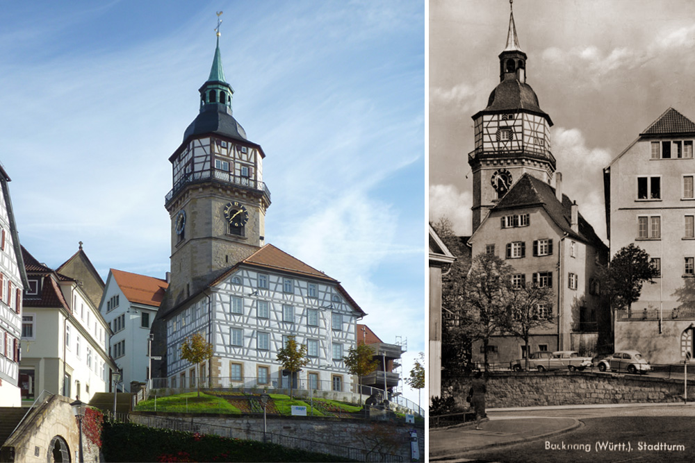Stadtbefestigung Backnang im Rems-Murr-Kreis