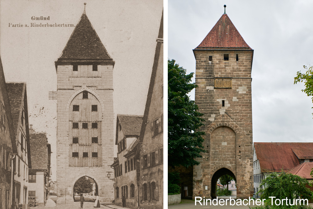 Stadtbefestigung Schwäbisch Gmünd im Ostalbkreis