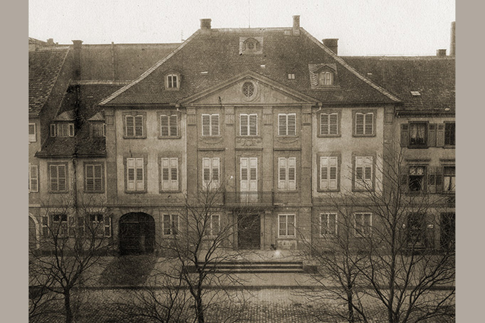 Das Schwedenpalais (vormals Palais Preuschen) in Karlsruhe