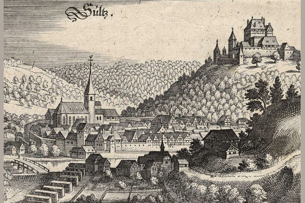 Stadtbefestigung Sulz am Neckar im Landkreis Rottweil