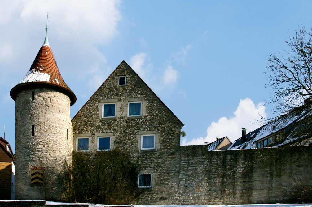Stadtbefestigung Crailsheim im Landkreis Schwäbisch Hall