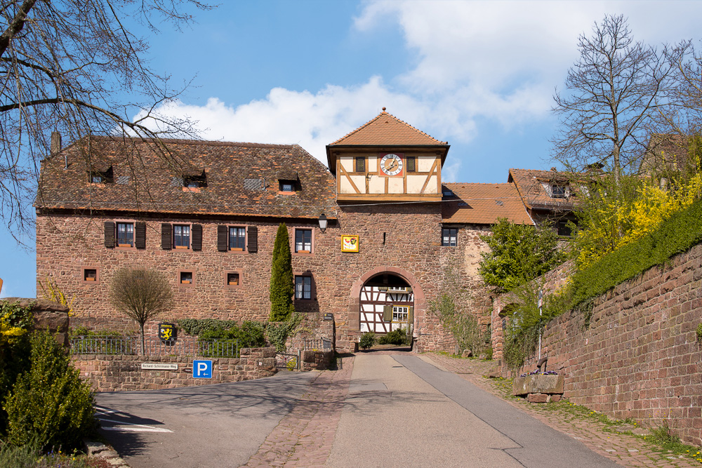 Stadtbefestigung Dilsberg im Rhein-Neckar-Kreis