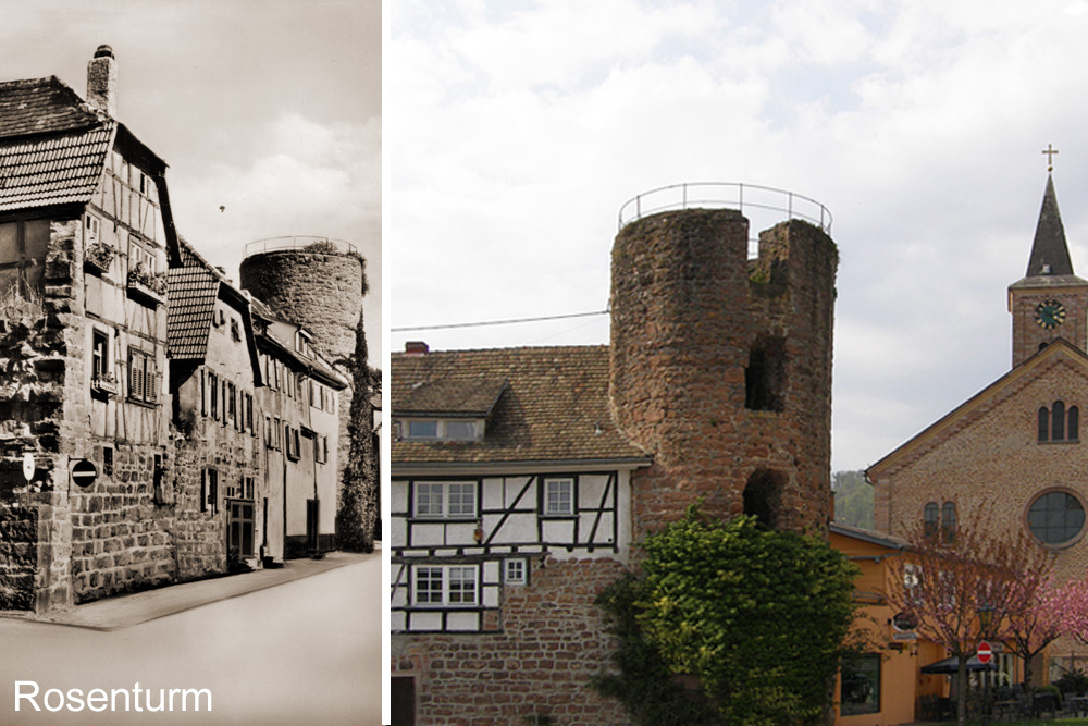 Stadtbefestigung Eberbach im Rhein-Neckar-Kreis