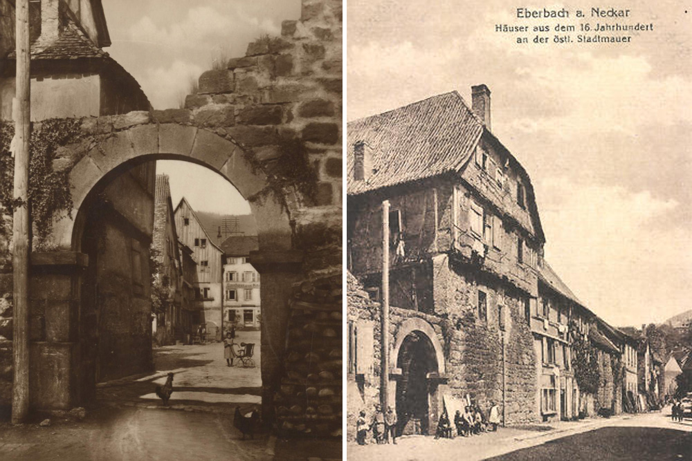 Stadtbefestigung Eberbach im Rhein-Neckar-Kreis