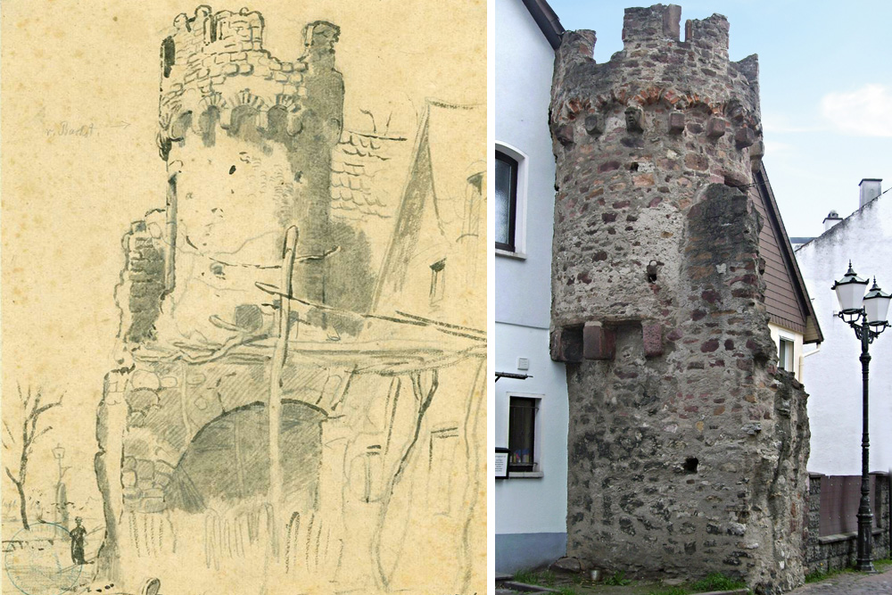 Stadtbefestigung Leimen im Rhein-Neckar-Kreis