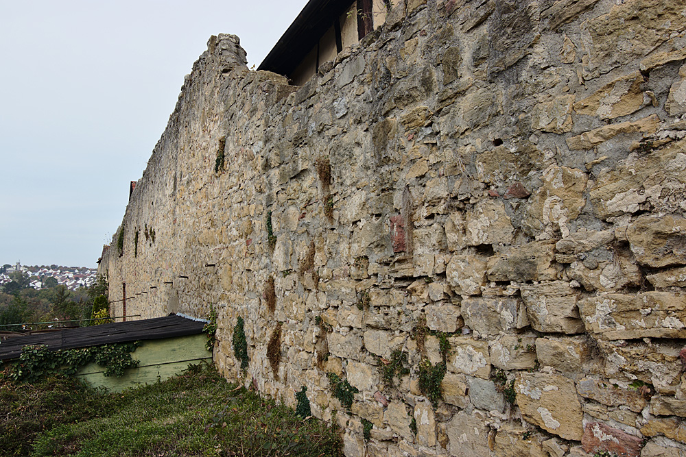 Stadtbefestigung Marbach am Neckar im Landkreis Ludwigsburg