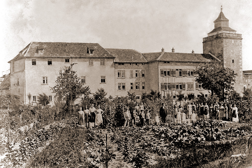 Reichsburg Grüningen (Schloss Markgröningen, Schloss Grüningen) im Landkreis Ludwigsburg