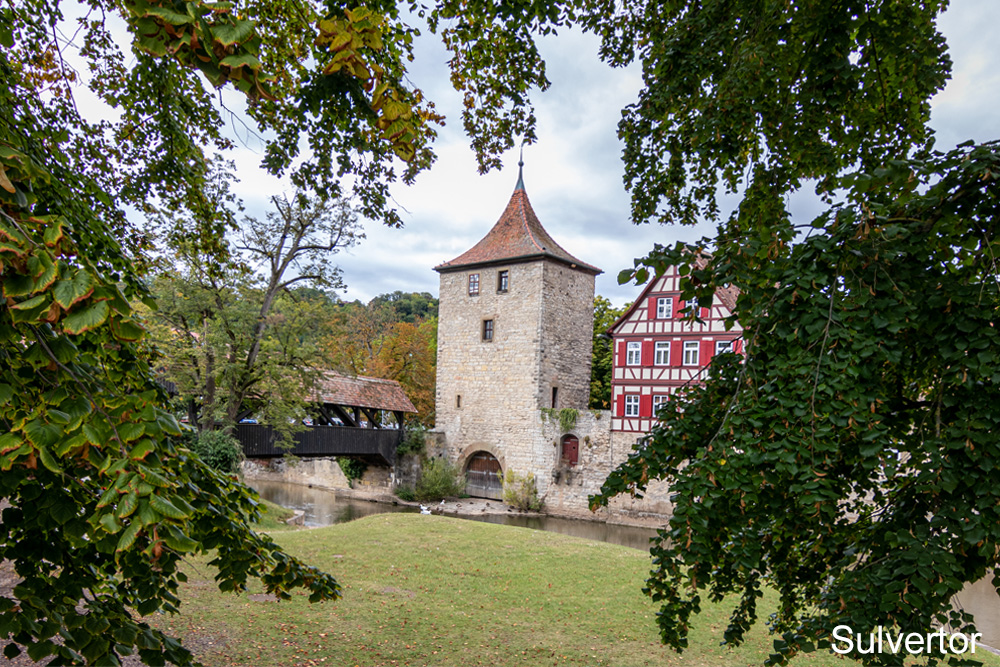 Stadtbefestigung Schwäbisch Hall im Landkreis Schwäbisch Hall