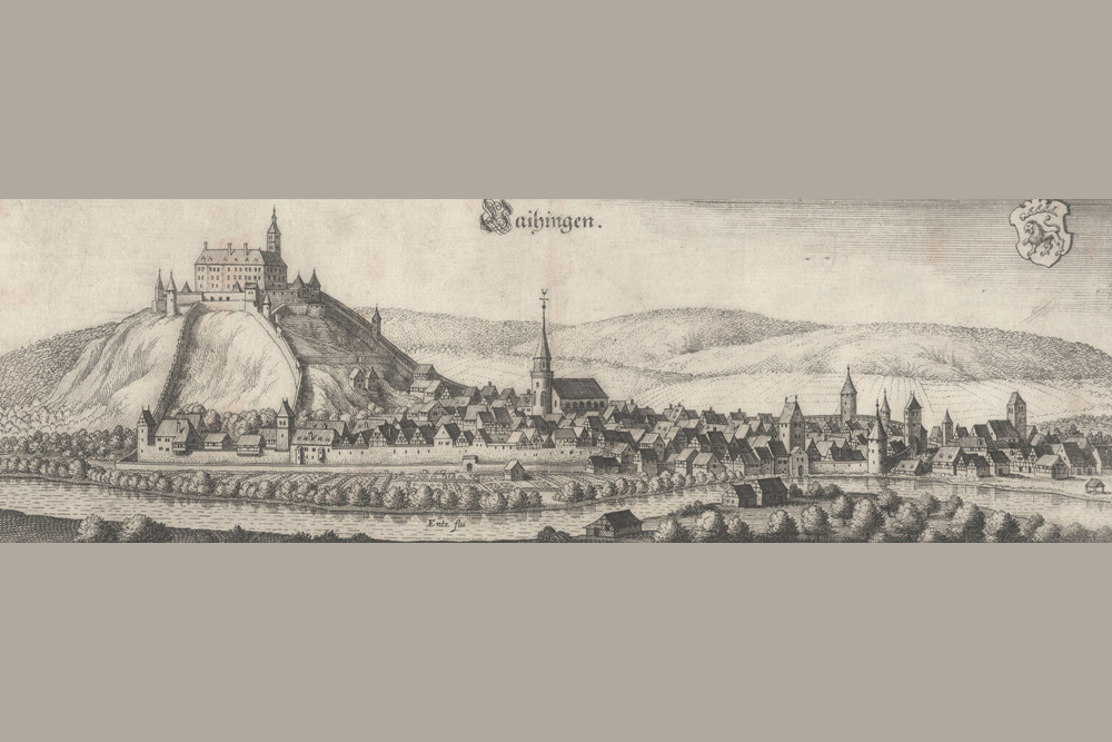 Stadtbefestigung Vaihingen (an der Enz) im Landkreis Ludwigsburg