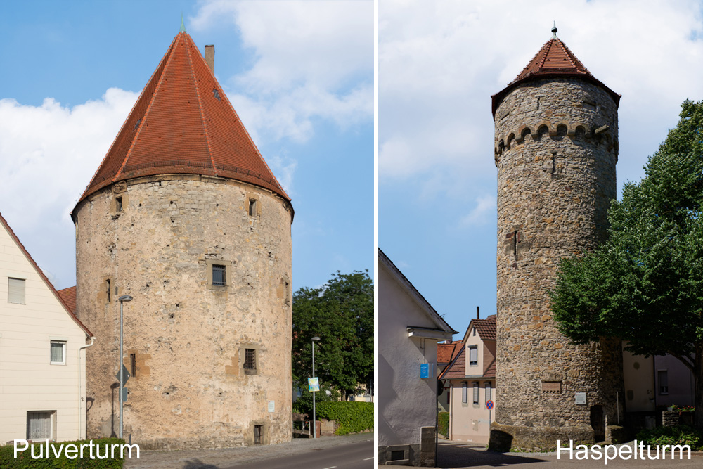 Stadtbefestigung Vaihingen (an der Enz) im Landkreis Ludwigsburg