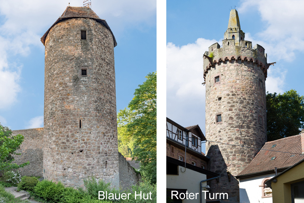 Stadtbefestigung Weinheim im Rhein-Neckar-Kreis