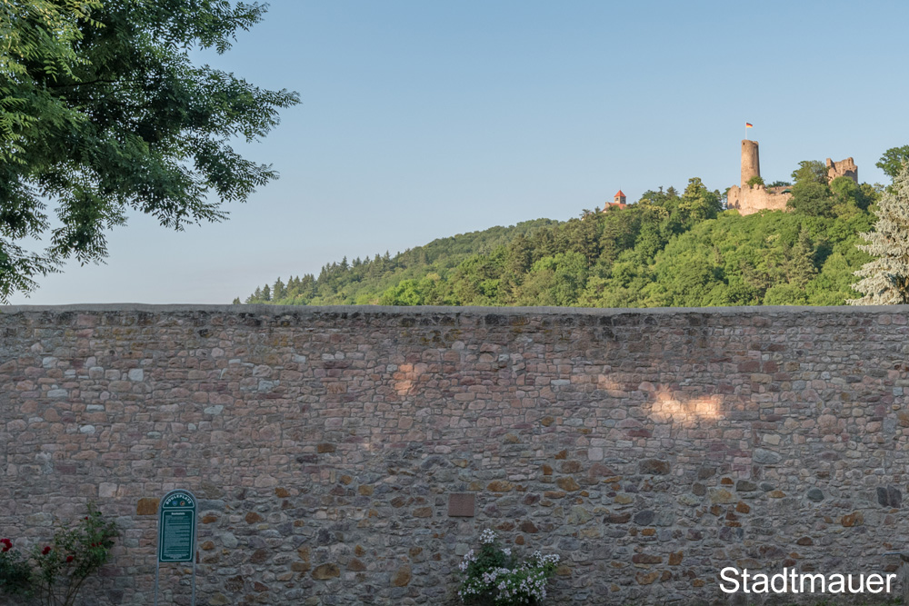 Stadtbefestigung Weinheim im Rhein-Neckar-Kreis