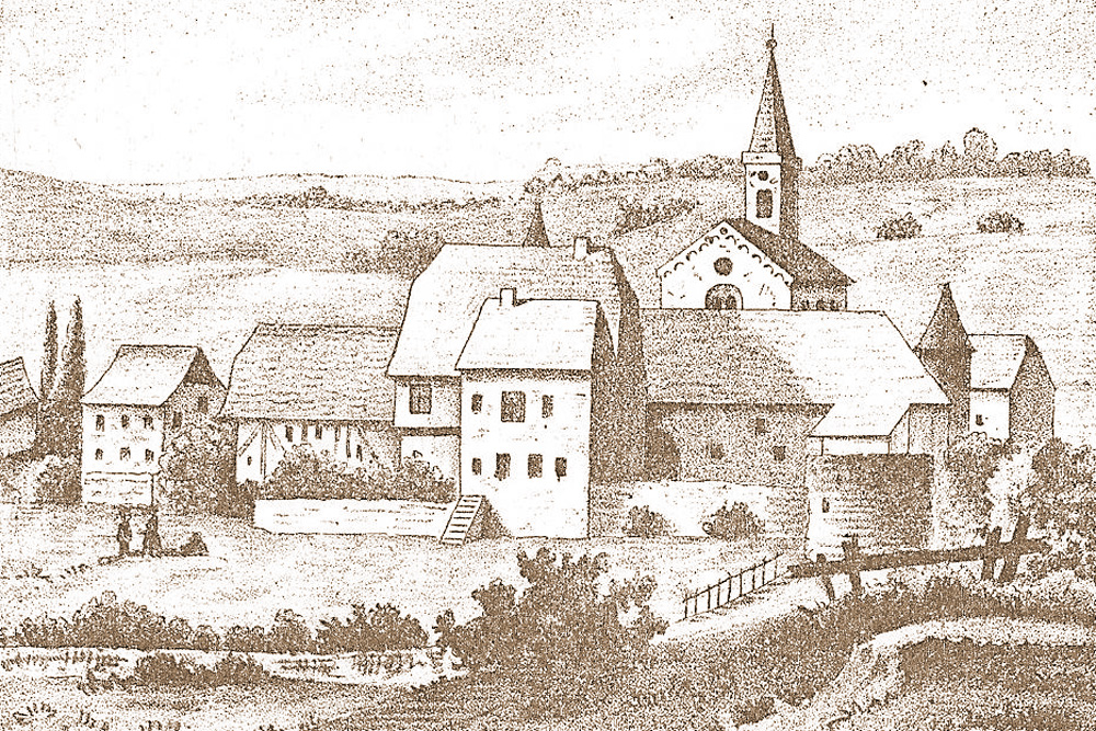 Altes Schloss Mühlhausen an der Würm im Enzkreis