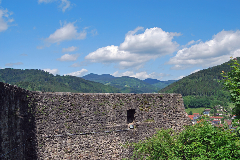 Burg Husen (Hausach) im Ortenaukreis