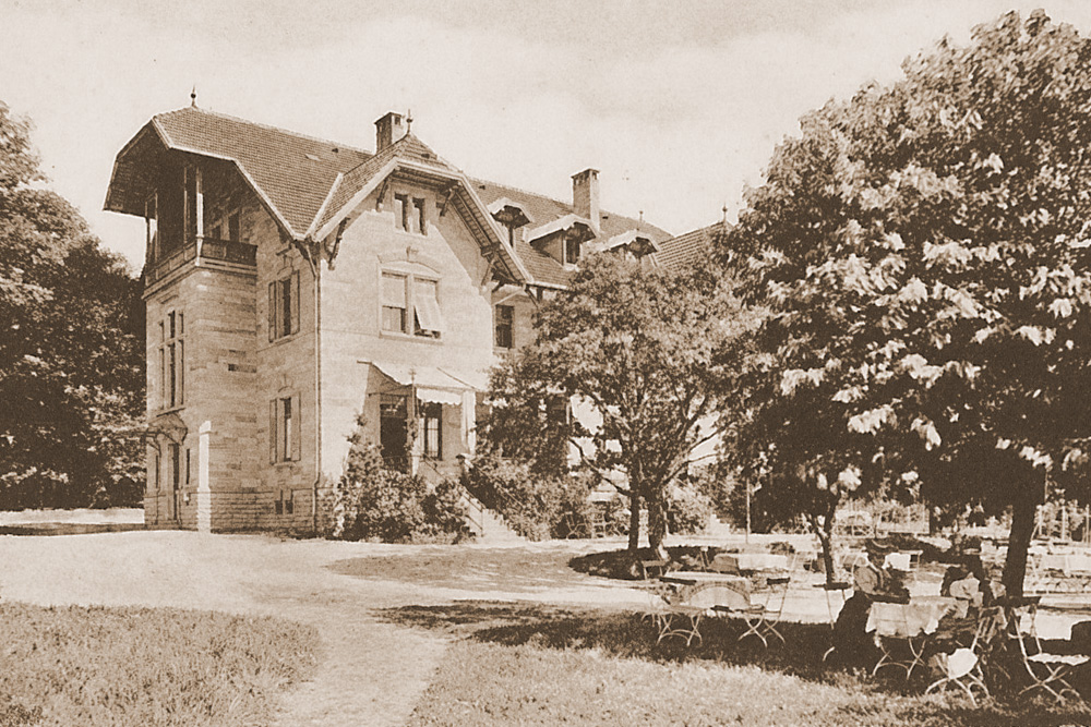 Jagdhaus Fremersberg (Jagdschloss Sankt Hubertus, Sankt-Huberti-Hauß, Jagdschlösschen bei Baden-Oos) in Baden-Baden-Fremersberg