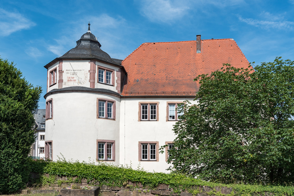 Schloss Hardheim (Obere Burg) im Neckar-Odenwald-Kreis