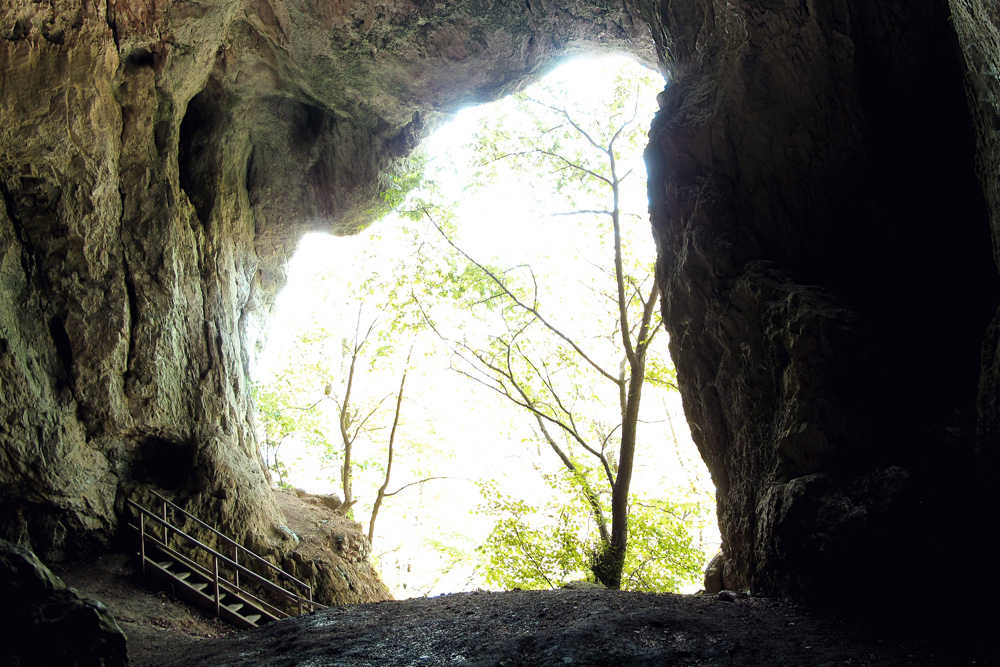 Petershöhle im Landkreis Sigmaringen