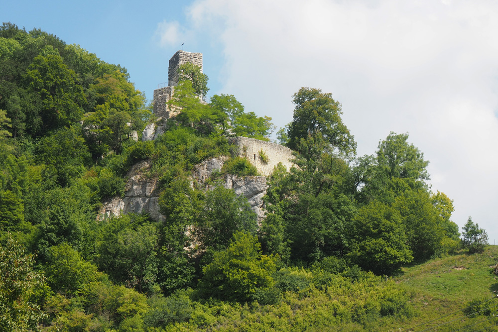 Burg Hohenhundersingen im Landkreis Reutlingen