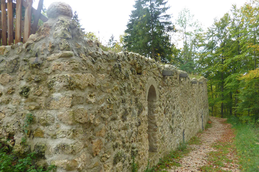 Ruine Hohenjustingen (Schloss Justingen) im Alb-Donau-Kreis