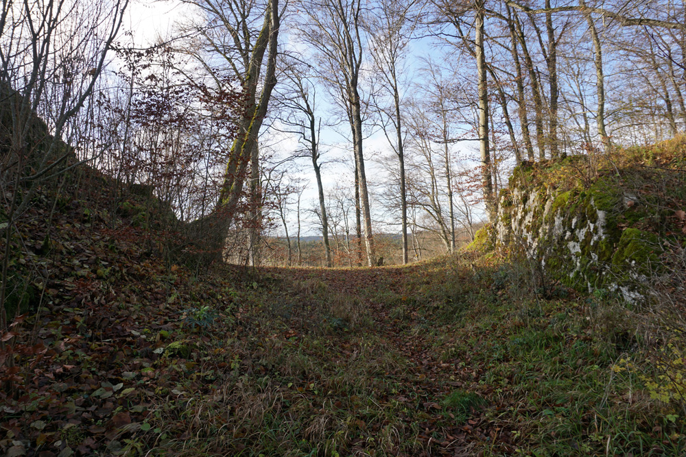 Ruine Schatzberg (Schatzburg) im Landkreis Biberach