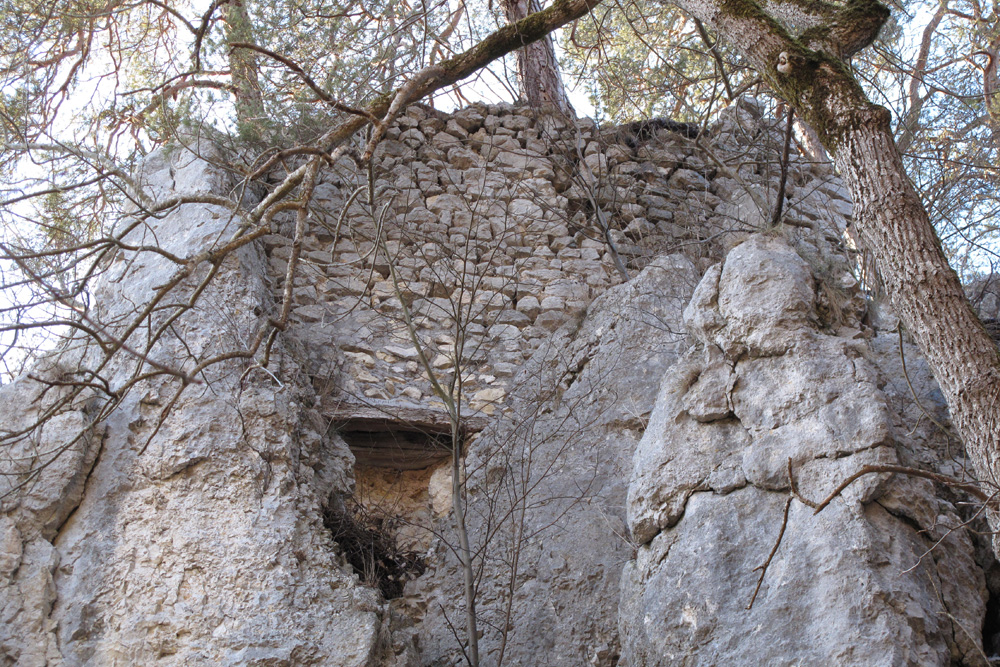 Ruine Unterfalkenstein im Landkreis Sigmaringen