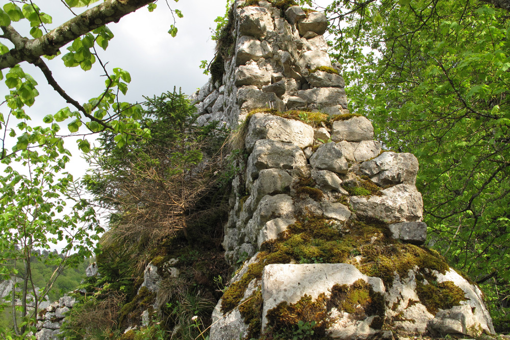 Ruine Unterwildenstein im Landkreis Sigmaringen