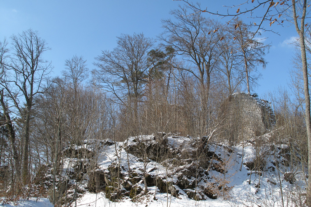 Burg Pfannenstiel (Pfannenstil) im Landkreis Sigmaringen