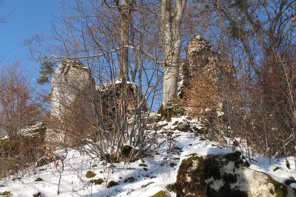 Burg Pfannenstiel (Pfannenstil) im Landkreis Sigmaringen