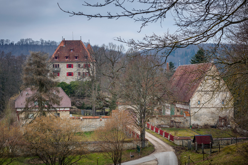 Schloss Neusteußlingen (Talsteußlingen, Neu-Steußlingen) im Alb-Donau-Kreis