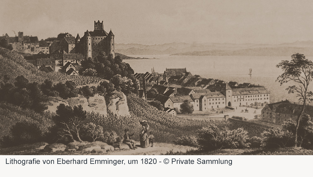 Burg Meersburg im Bodenseekreis