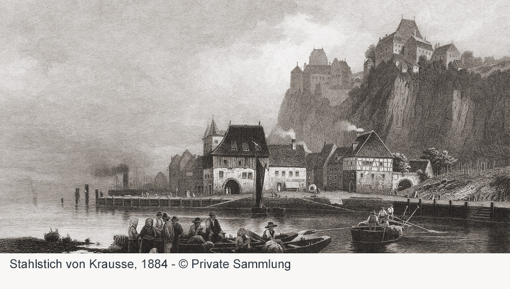 Burg Meersburg im Bodenseekreis