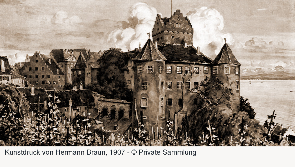 Burg Meersburg im Bodenseekreis