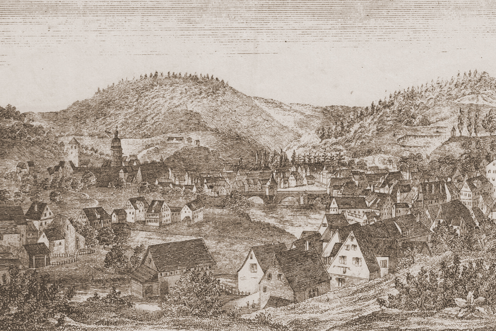 Stadtbefestigung Calw im Landkreis Calw