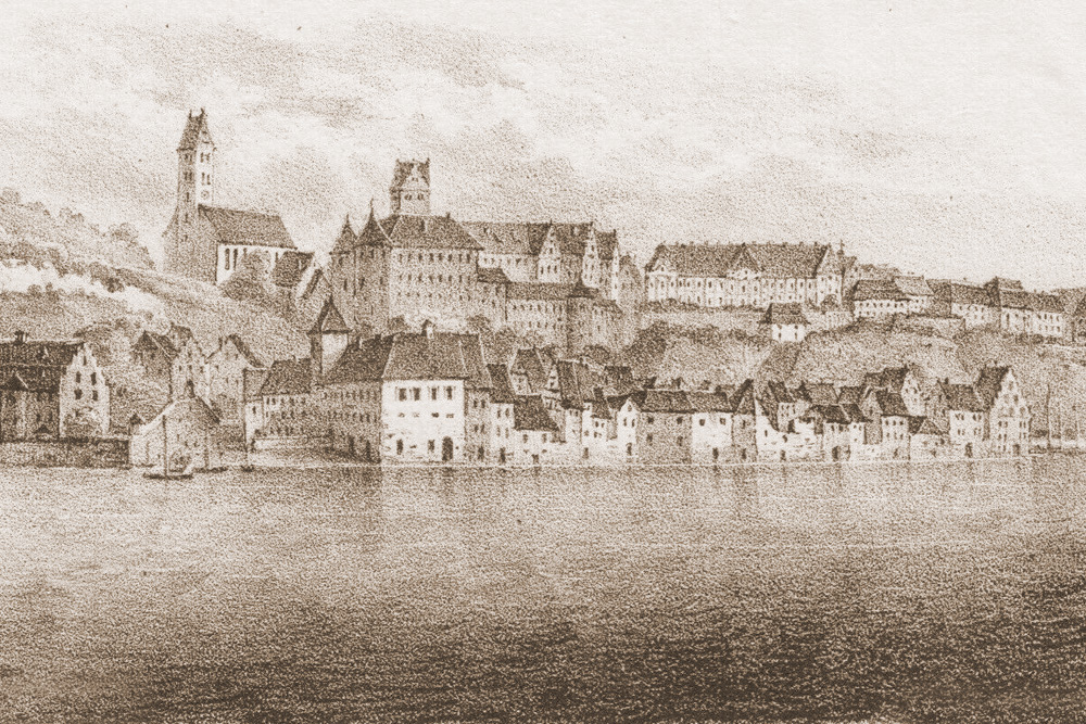 Burg Meersburg (Alte Burg, Altes Schloss) im Bodenseekreis