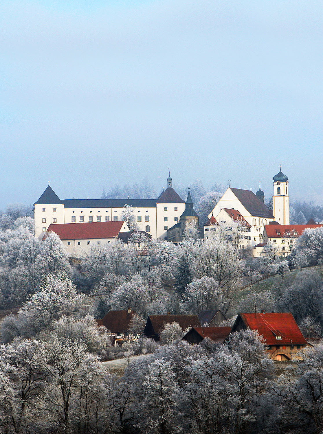 Schloss Wolfegg im Landkreis Ravensburg