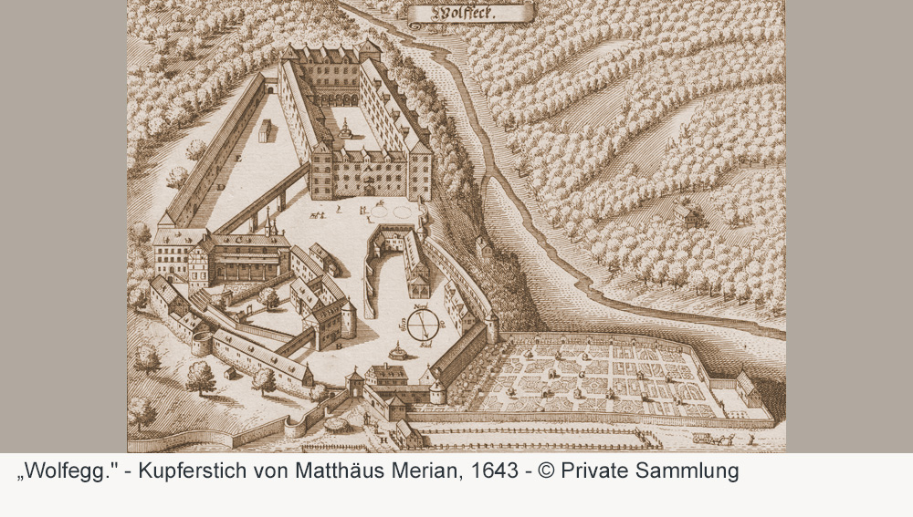Schloss Wolfegg im Landkreis Ravensburg