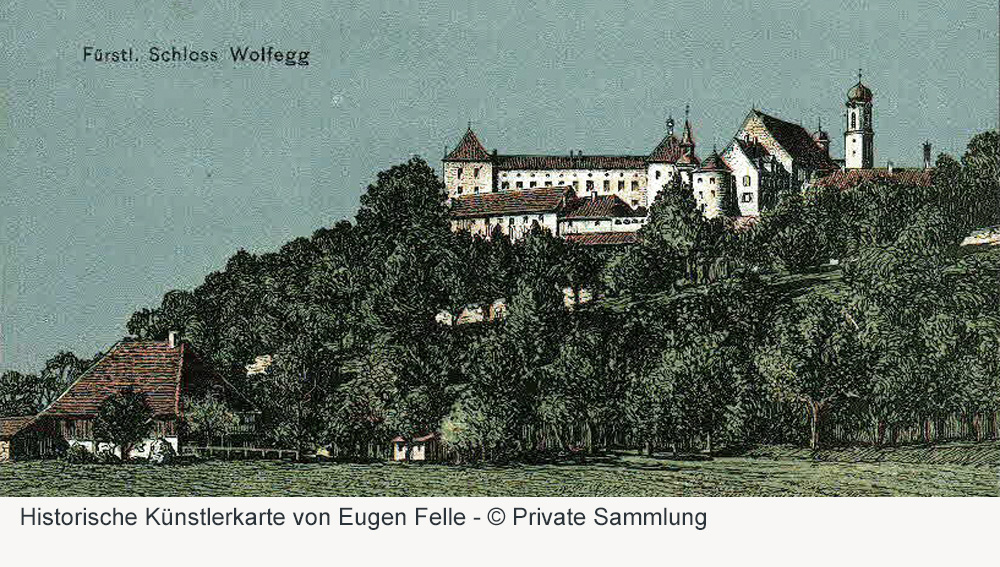 Schloss Wolfegg im Landkreis Ravensburg