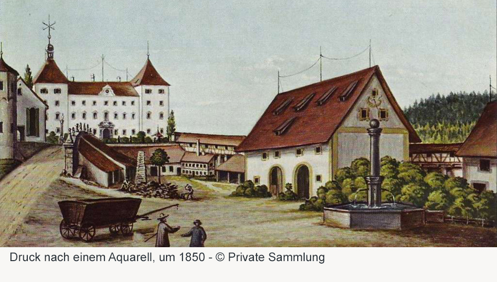 Schloss Wolfegg im Landkreis Ravensburg