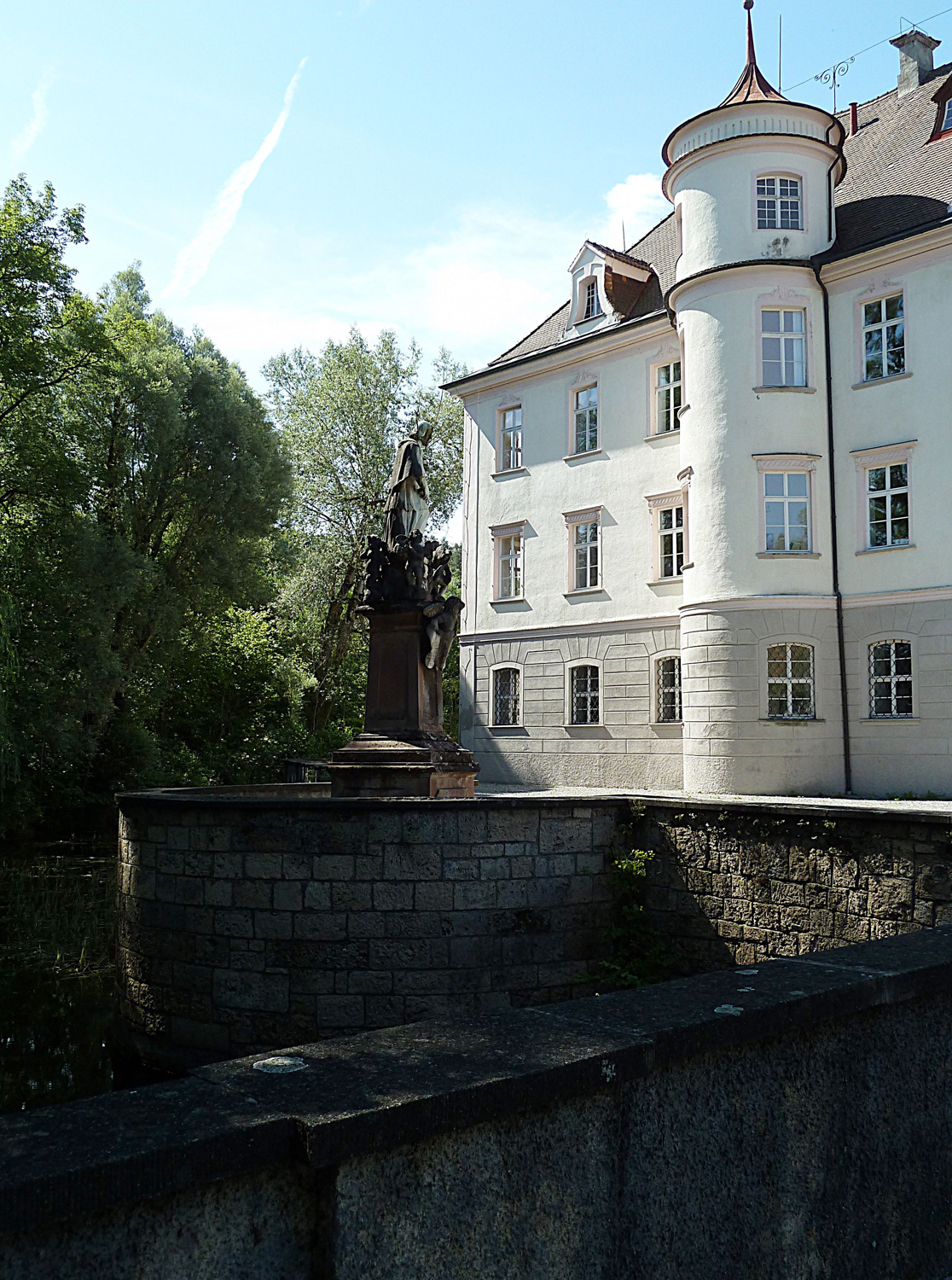Wasserschloss Waldsee im Landkreis Ravensburg