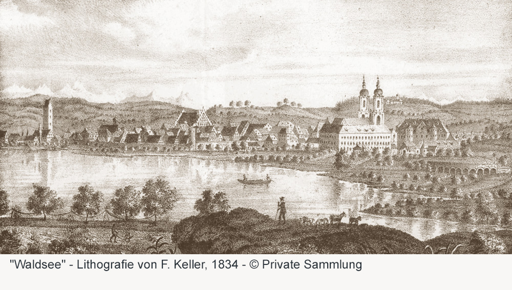 Wasserschloss Waldsee im Landkreis Ravensburg