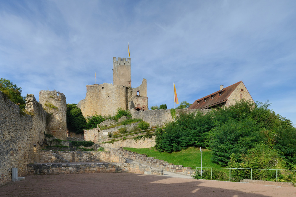 Burg Rötteln (Röttelner Schloss) im Landkreis Lörrach