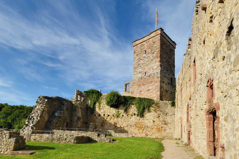 Burg Rötteln (Röttelner Schloss) im Landkreis Lörrach