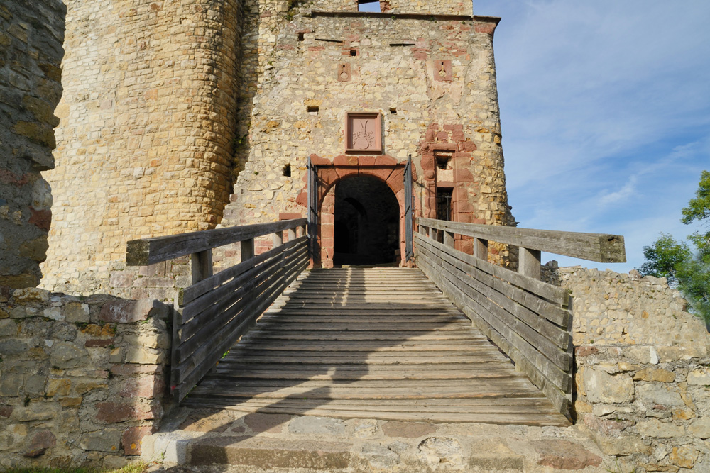 Burg Rötteln (Röttelner Schloss) im Landkreis Lörrach